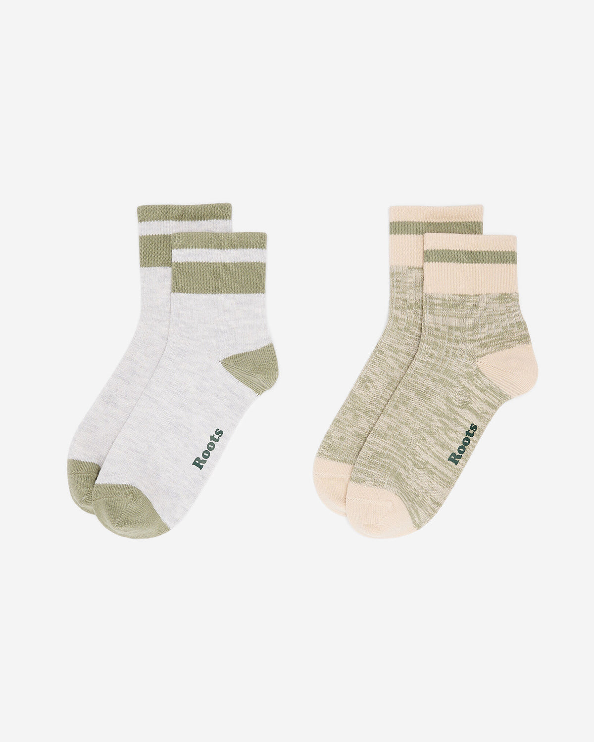 Adult Cotton Cabin Ankle Sock 2 Pack