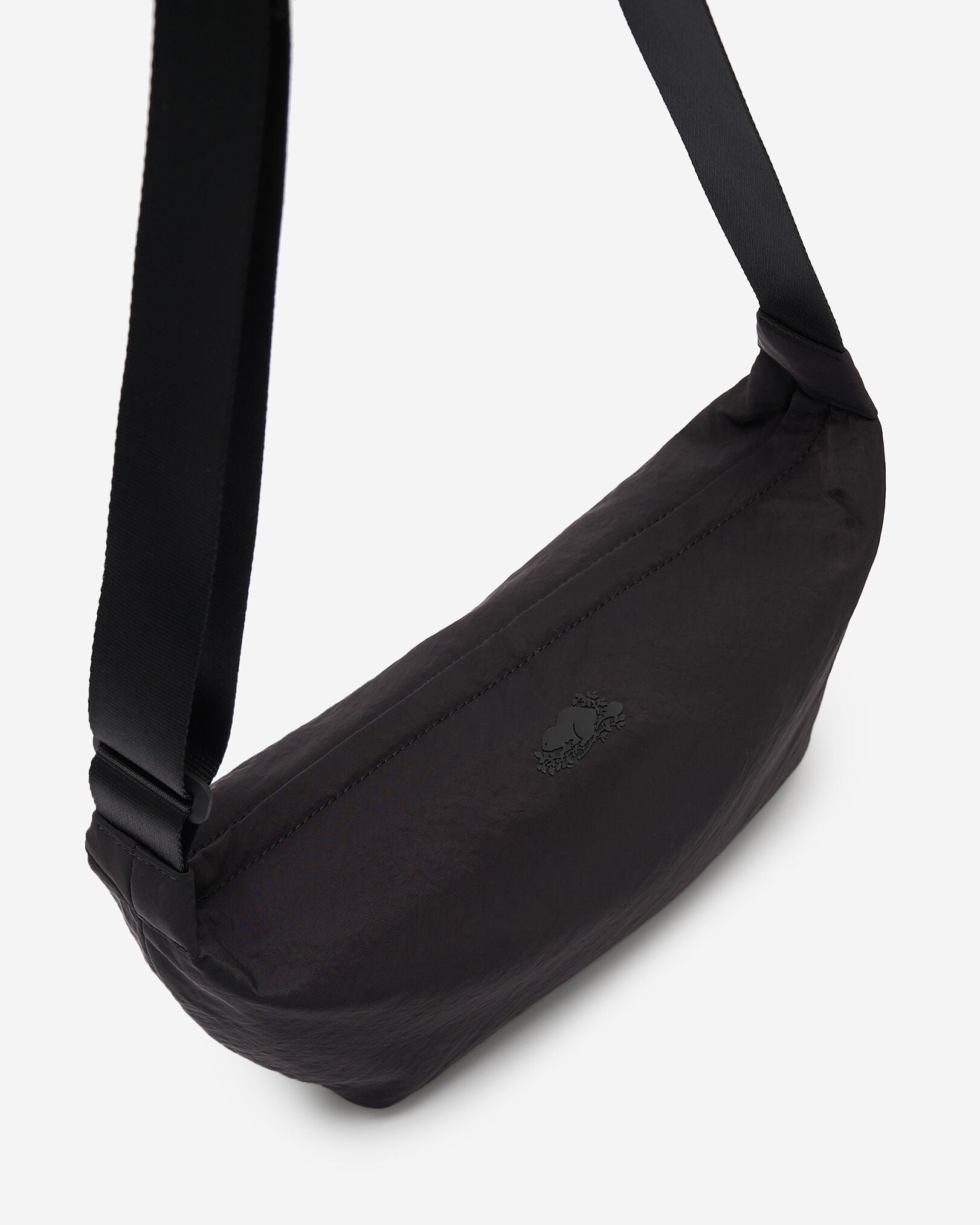 Nylon Medium Crescent Bag
