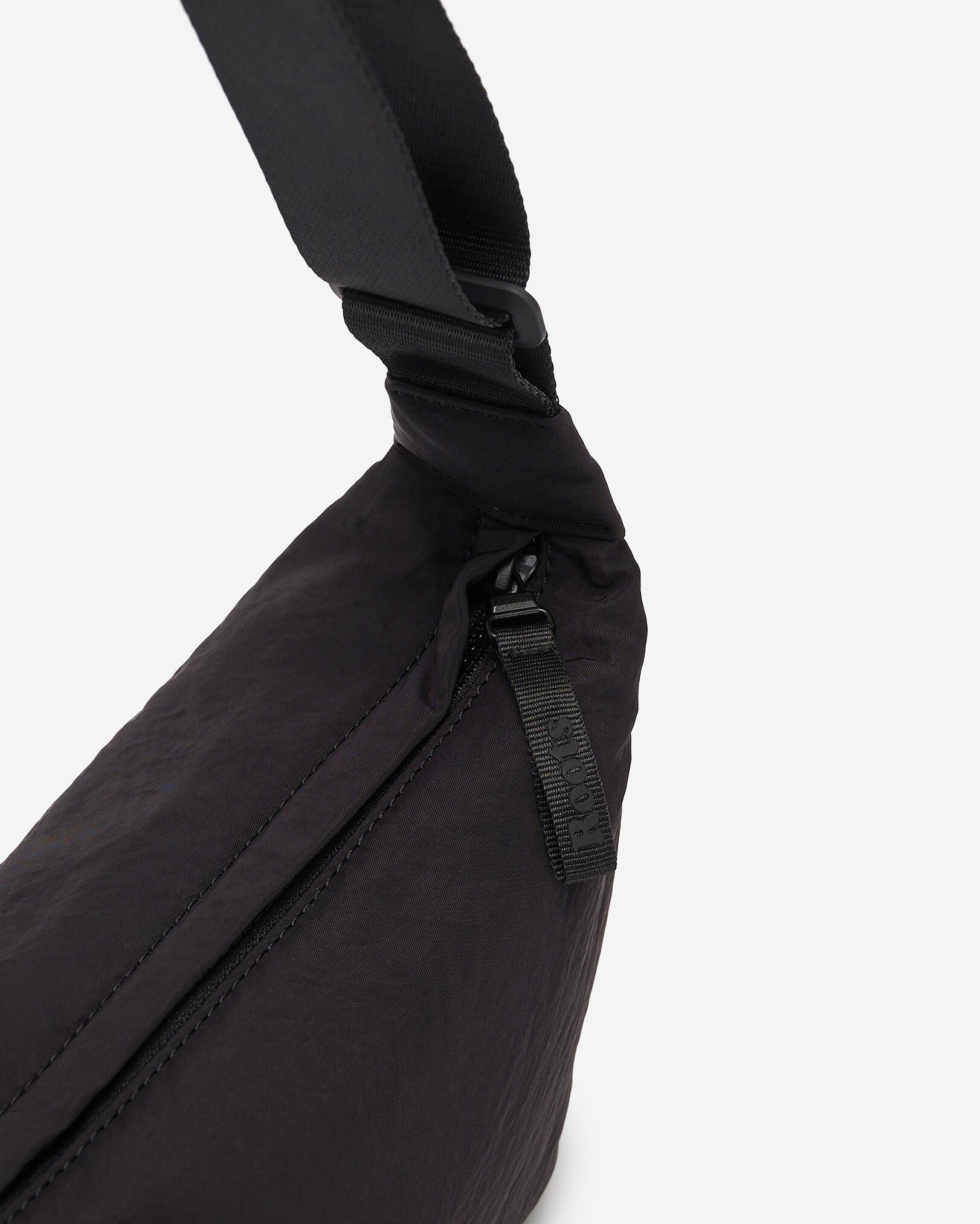 Nylon Medium Crescent Bag