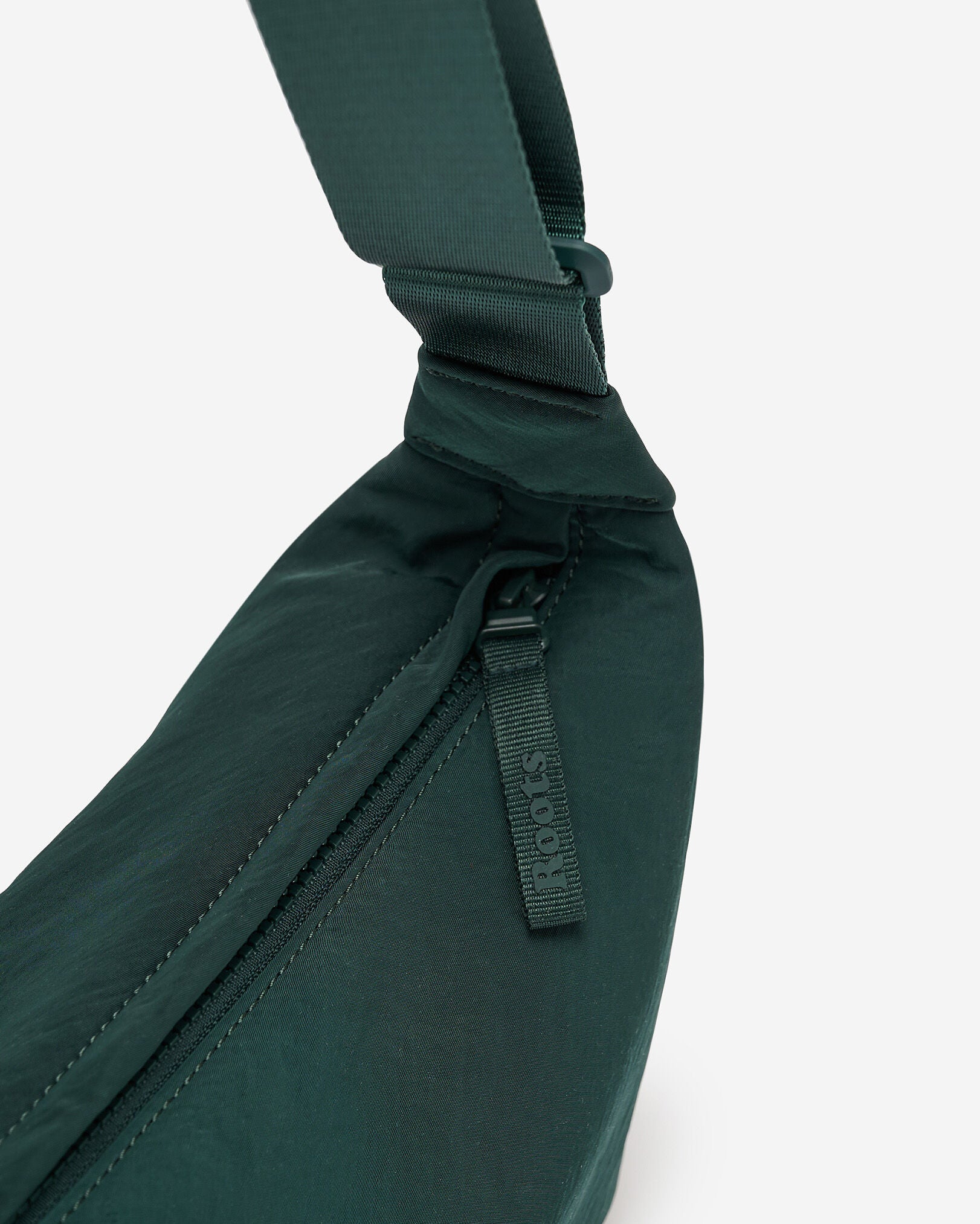 Nylon Medium Crescent Bag
