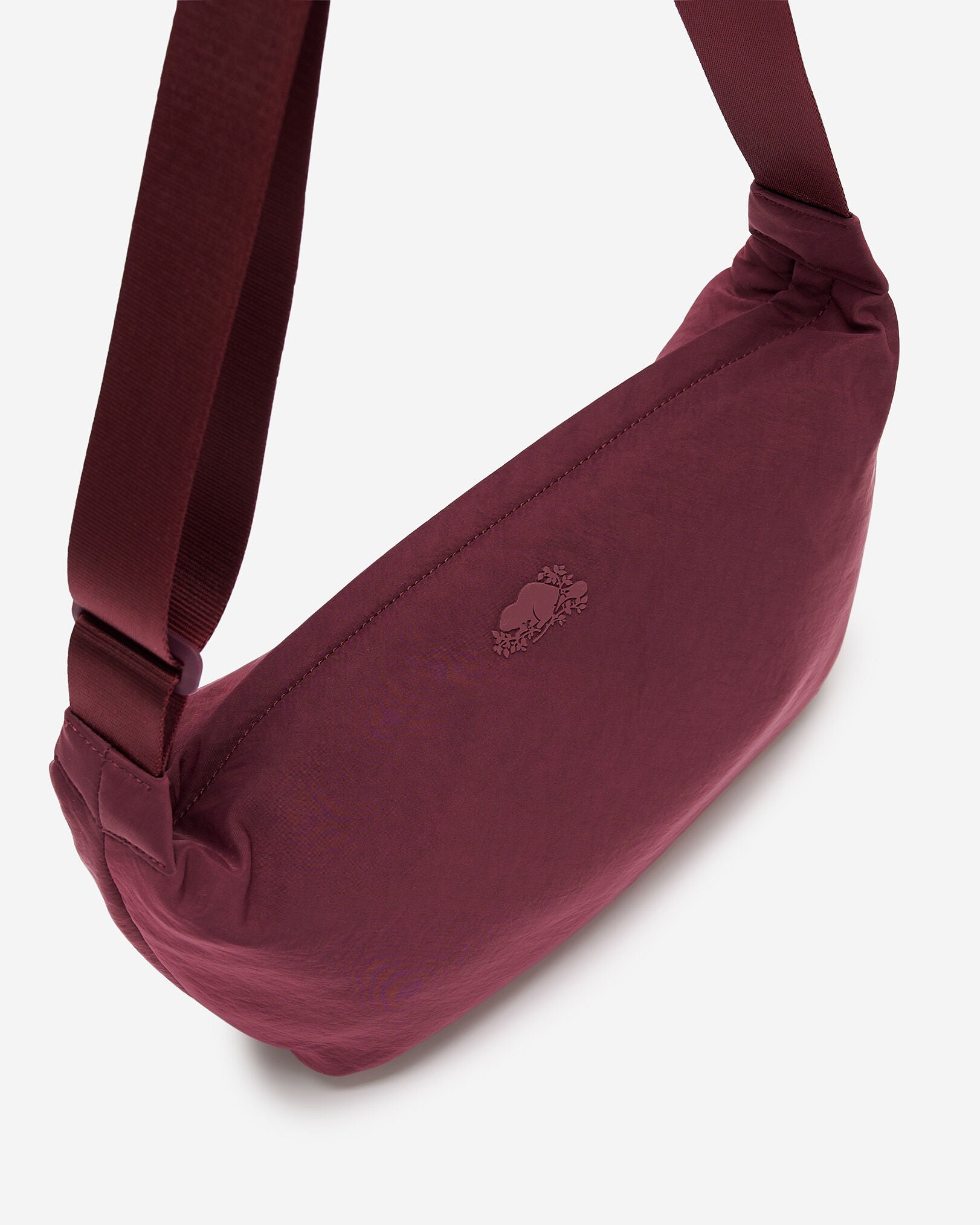 Nylon Medium Crescent Bag