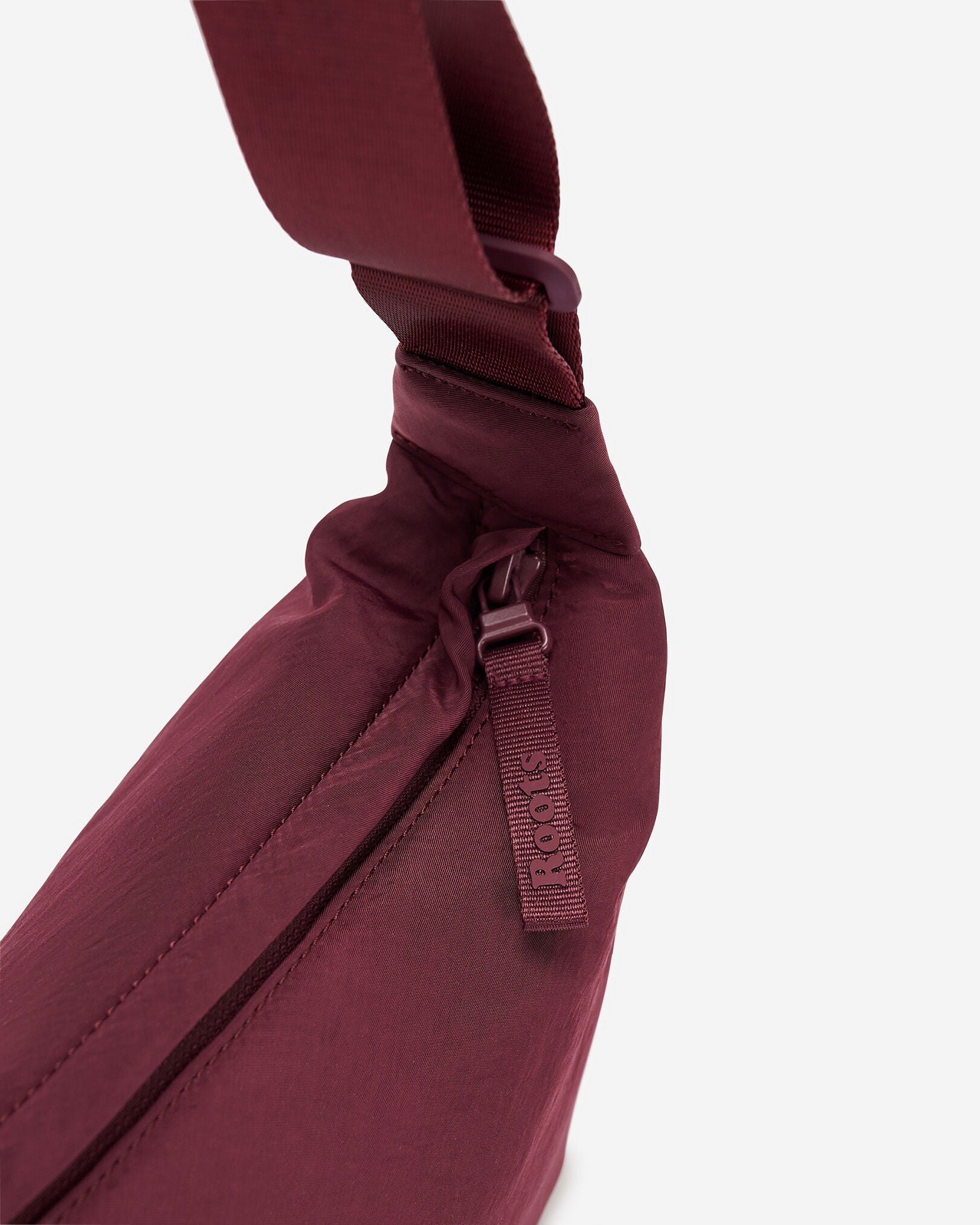 Nylon Medium Crescent Bag