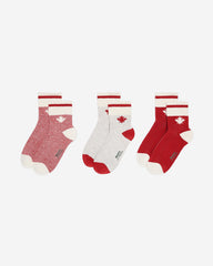 Kids Cabin Maple Sock 3 Pack