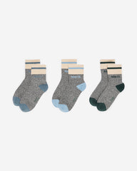 Kids Cabin Ankle Sock 3 Pack
