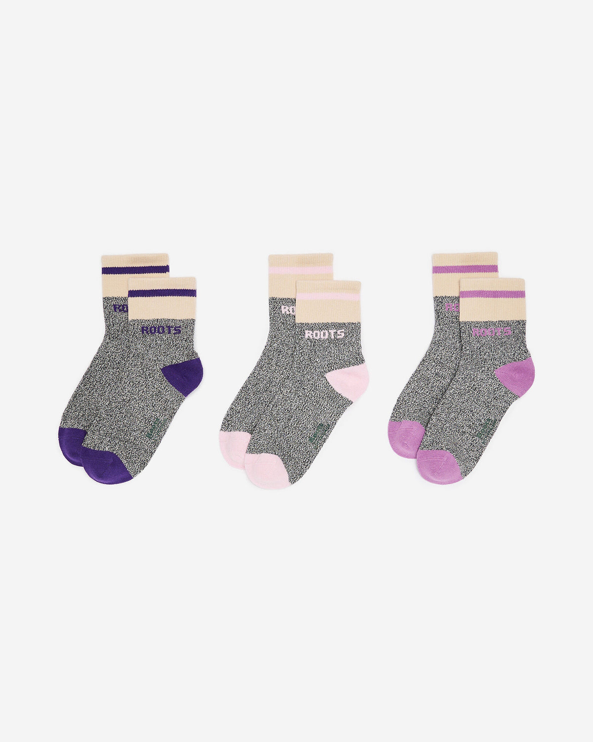 Kids Cabin Ankle Sock 3 Pack