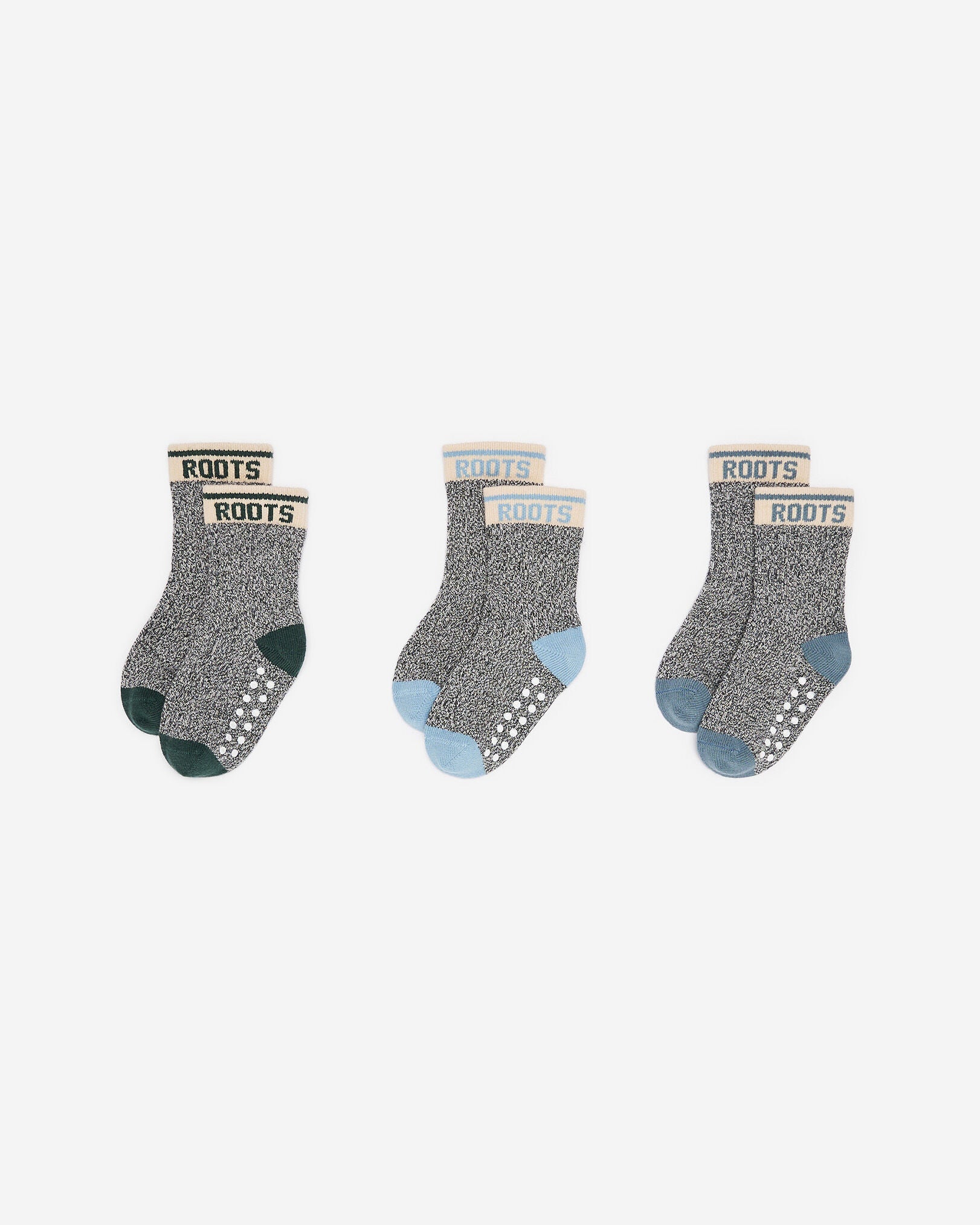 Baby & Toddler Cabin Ankle Sock 3 Pack