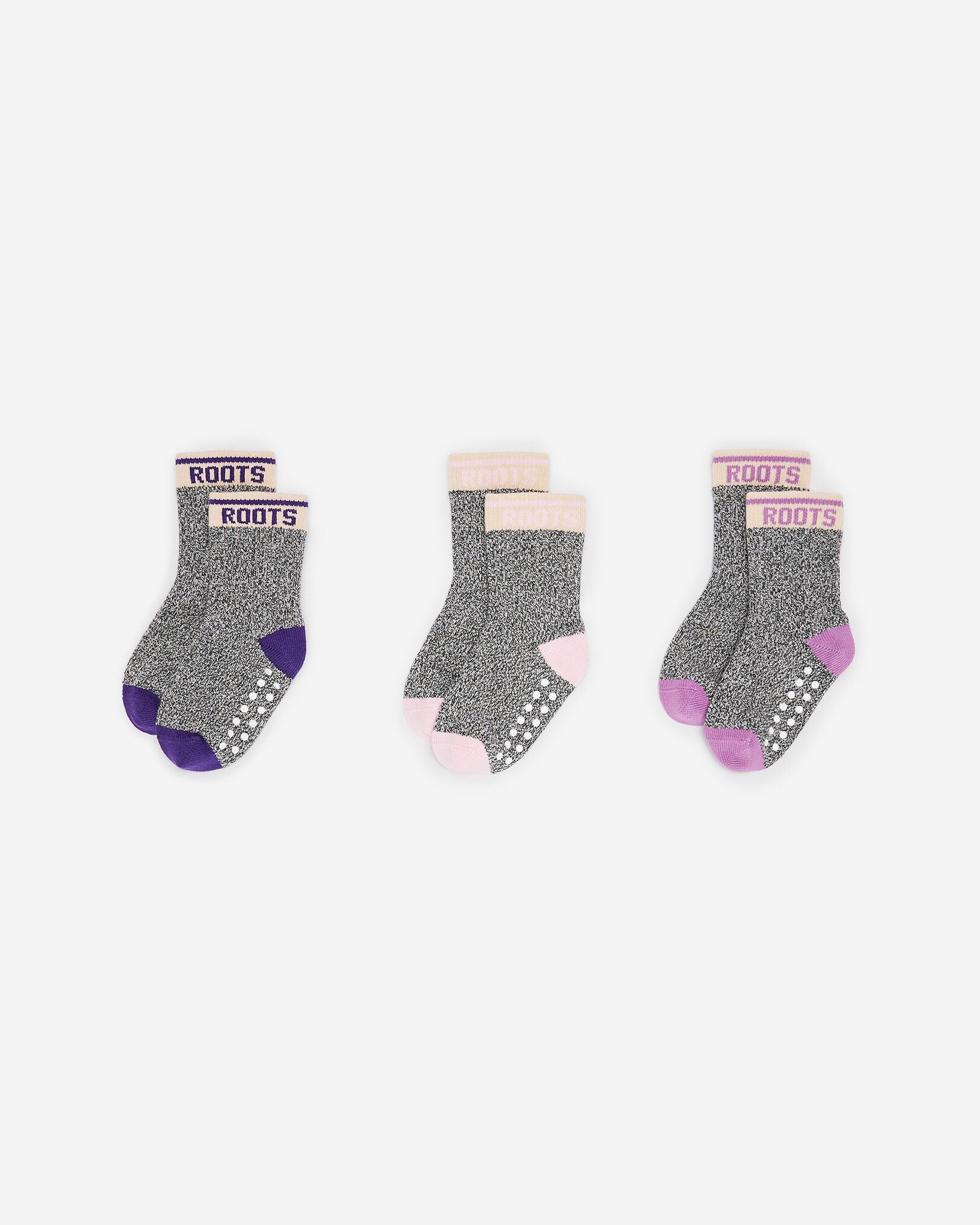 Baby & Toddler Cabin Ankle Sock 3 Pack
