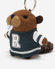 Varsity Beaver Keychain