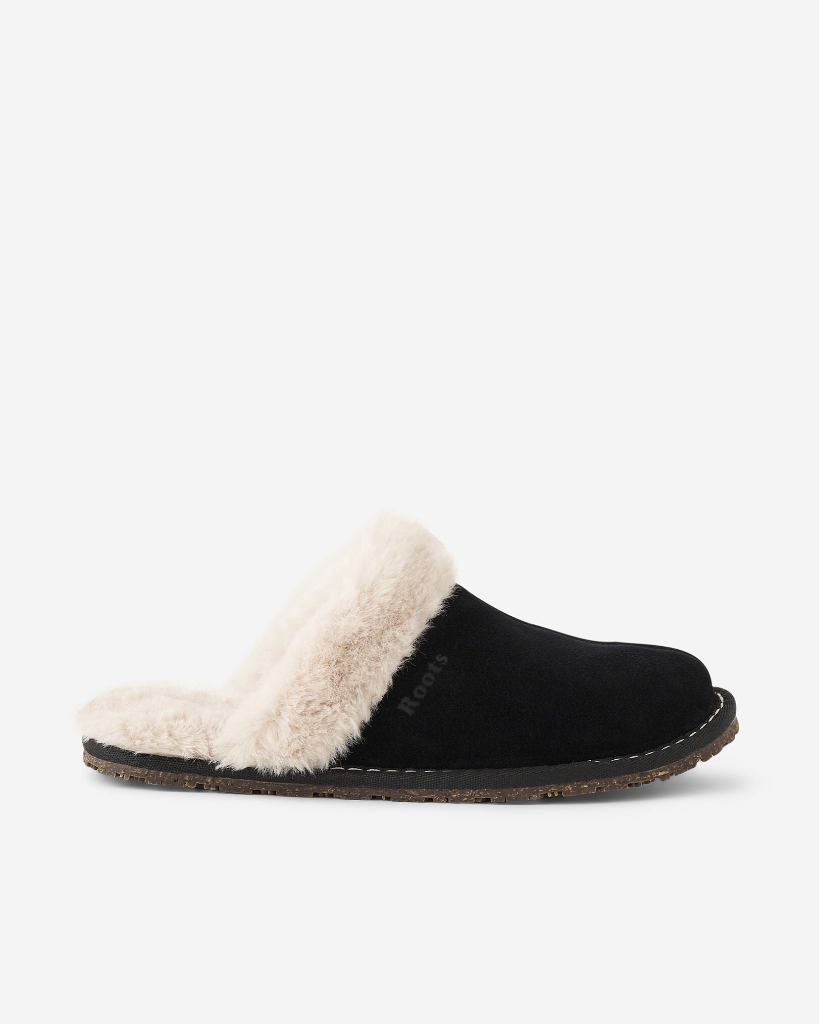 Womens Mule Suede Slipper