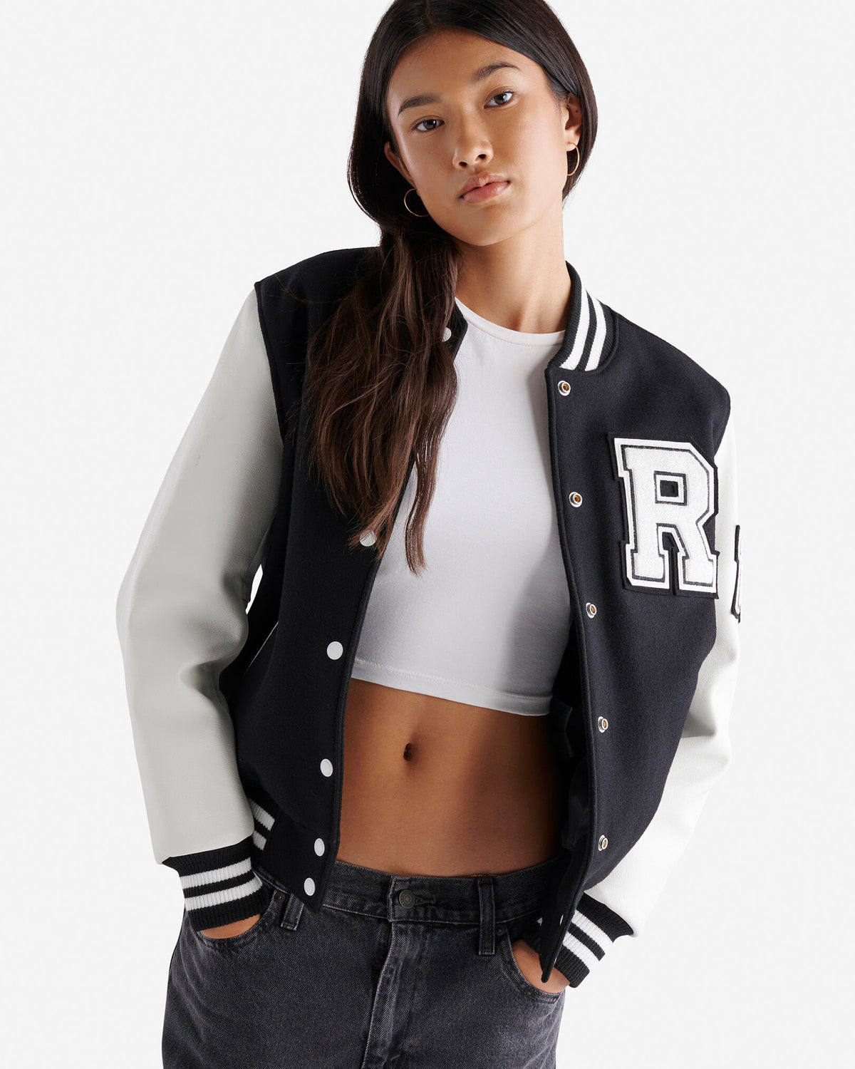 Womens Vintage Varsity Jacket