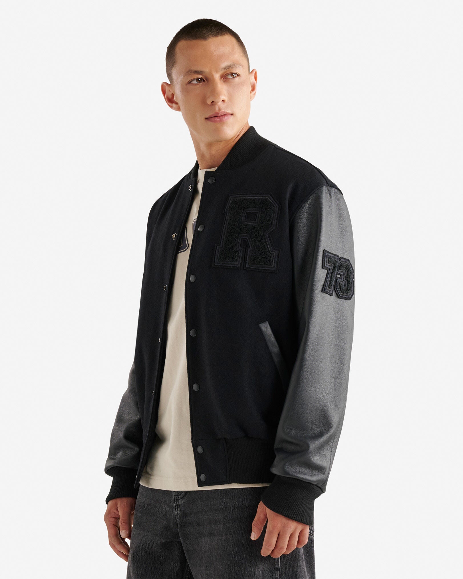 Mens Vintage Varsity Jacket