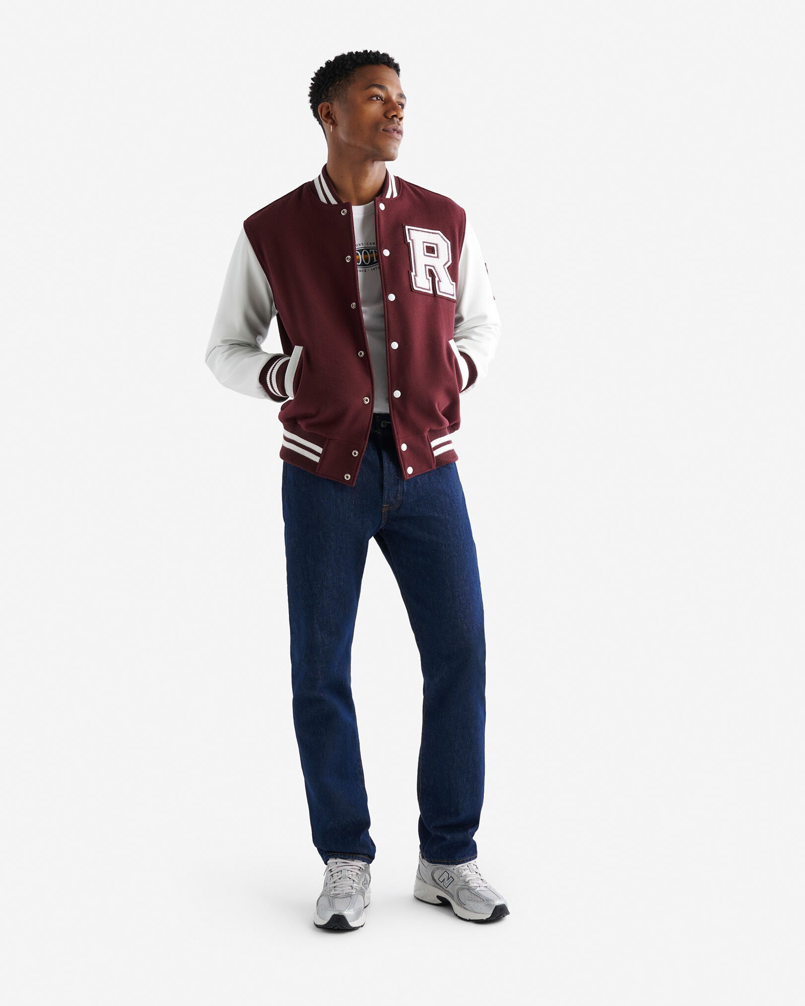 Mens Vintage Varsity Jacket