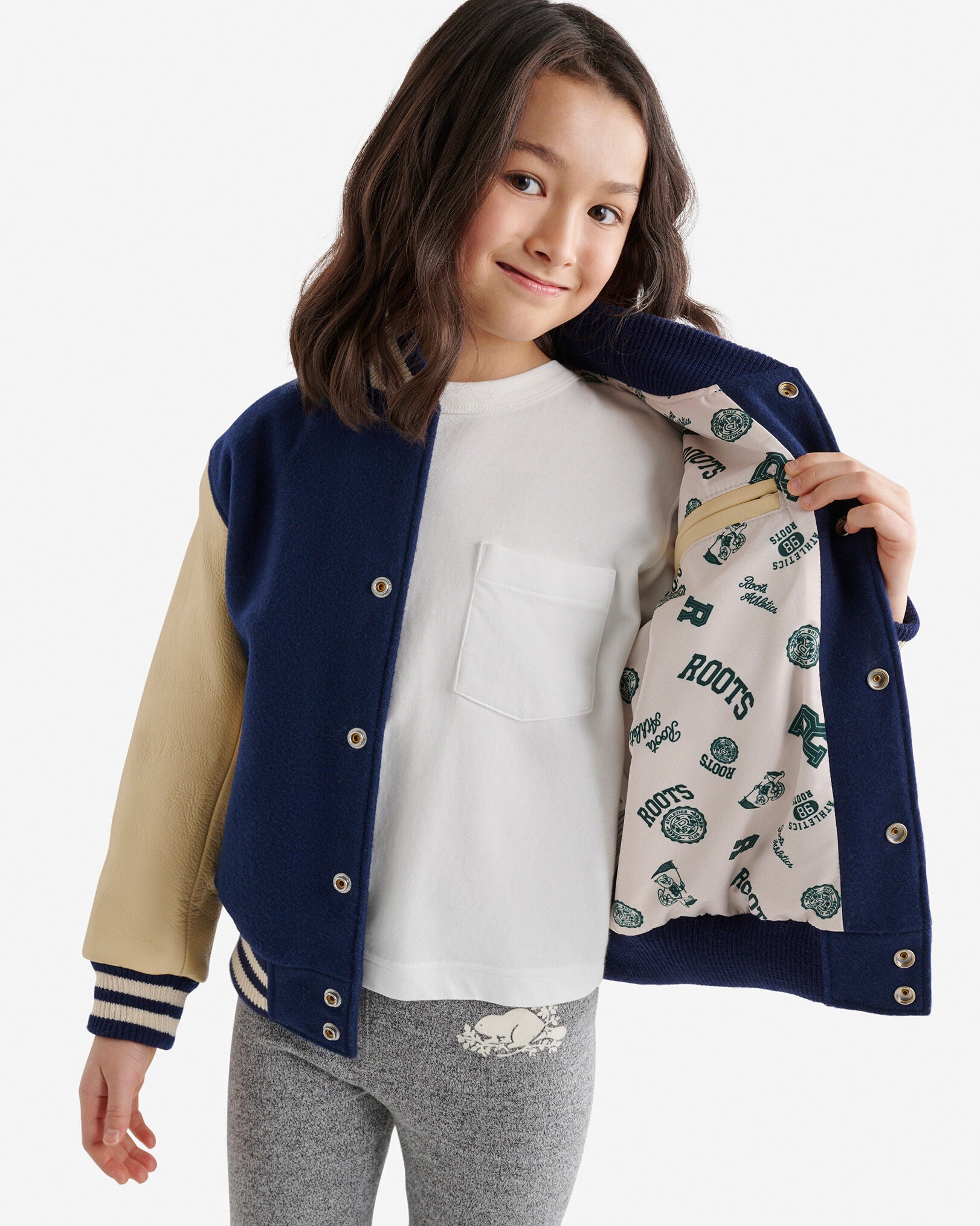Kids Vintage Varsity Jacket 2.0