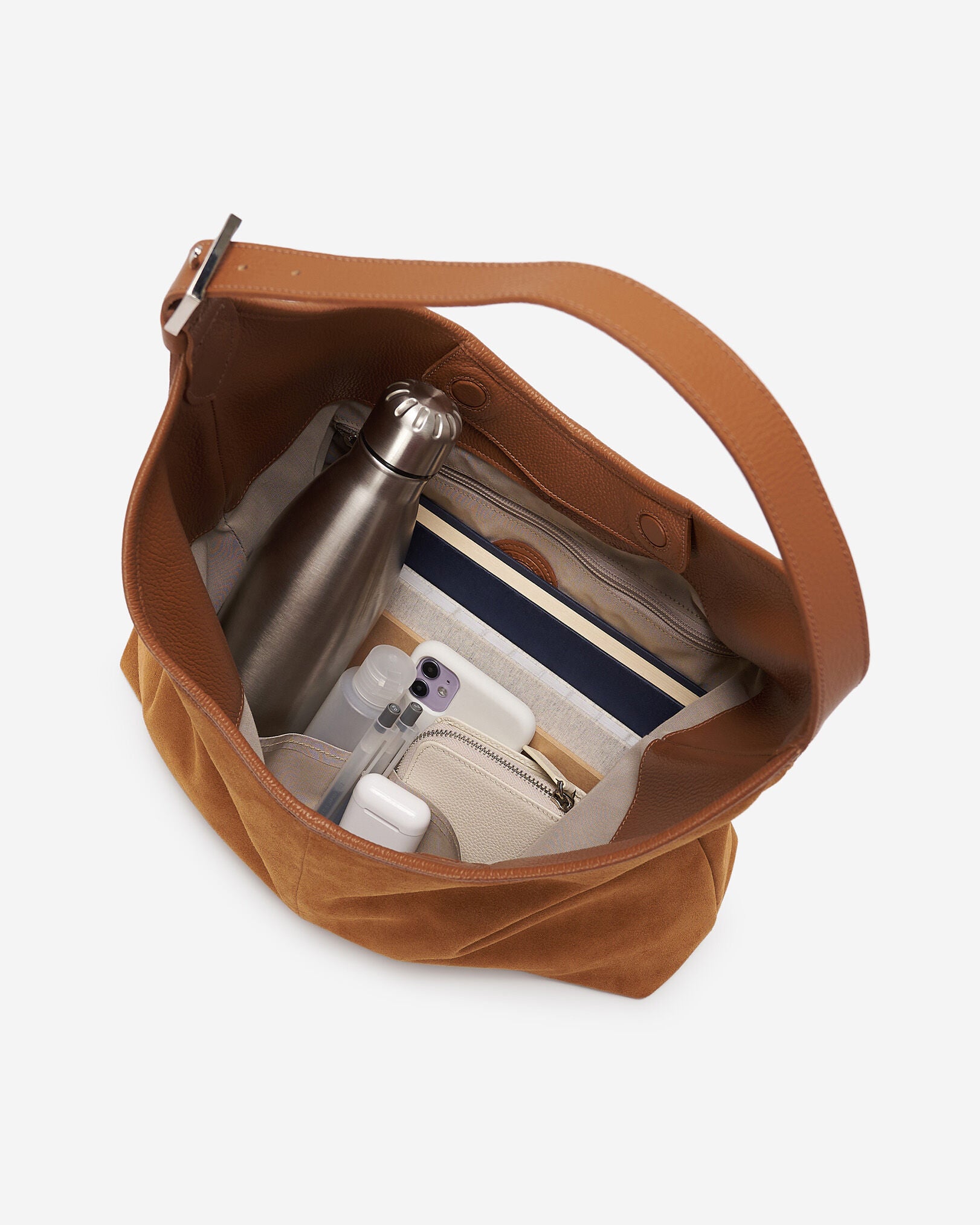 Jacq Shoulder Bag Suede