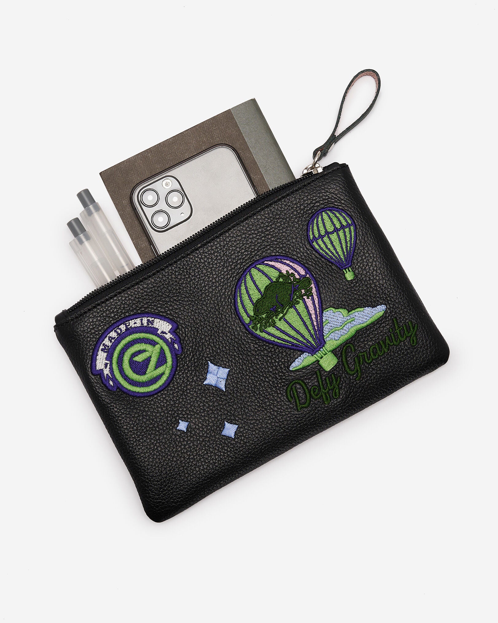 Roots X Wicked Large Zip Pouch